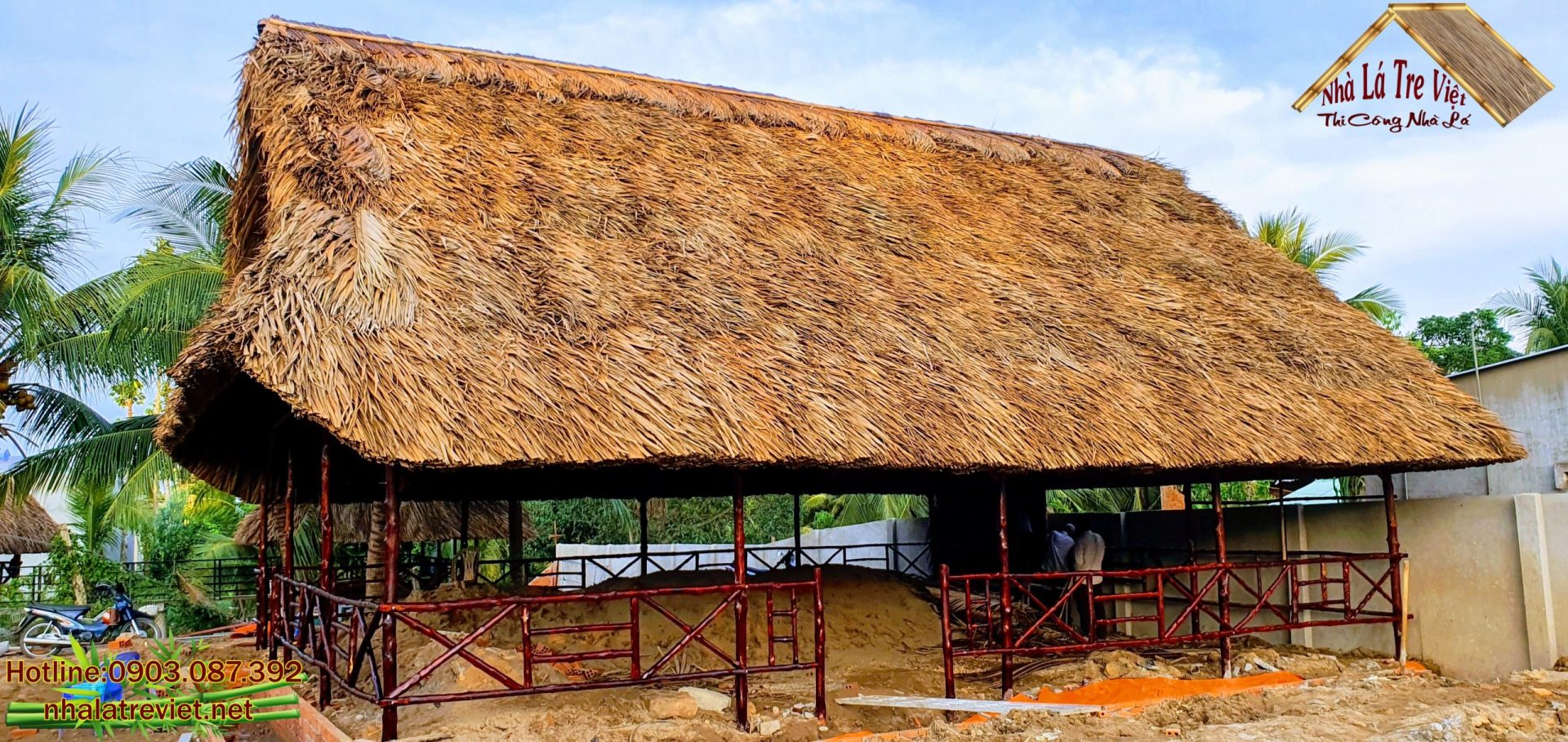 nhà tre mái lá cỏ tranh